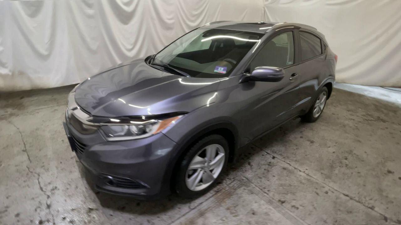 2019 Honda HR-V EX - Modern Steel Metallic exterior view 4