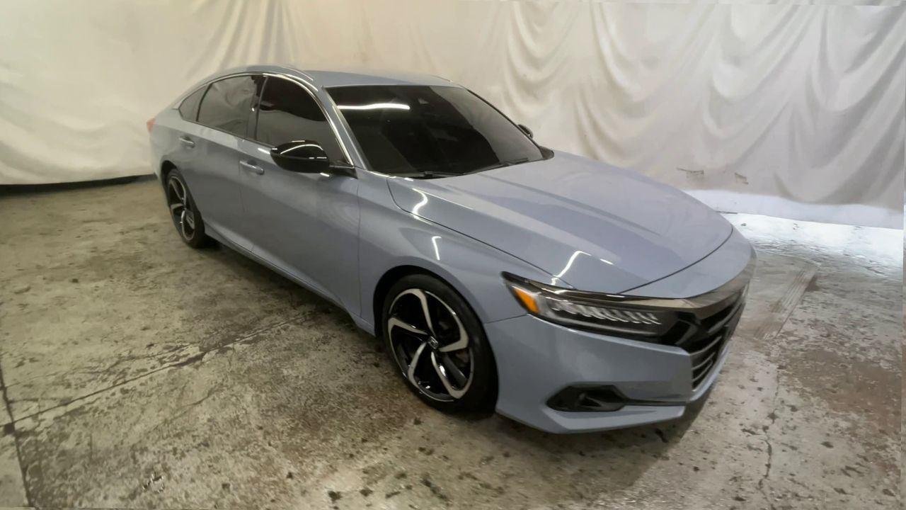2022 Honda Accord Sedan Sport - Sonic Gray Pearl exterior view 2