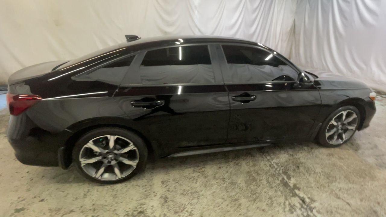 2025 Honda Civic Sedan Hybrid Sport Touring - Crystal Black Pearl exterior view 9