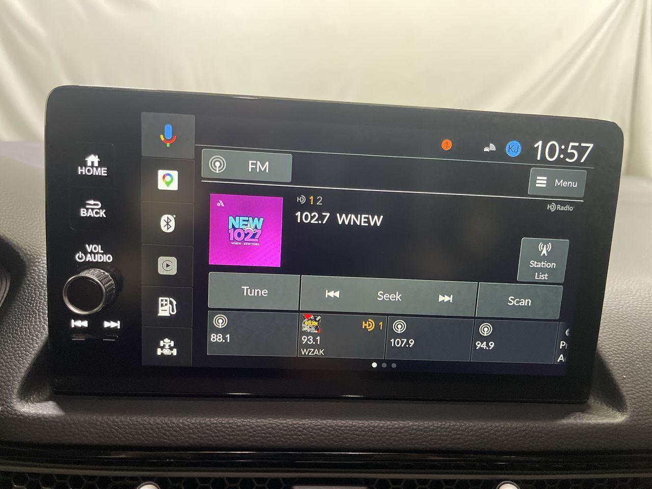 2025 Honda Civic Sedan Hybrid Sport Touring - Crystal Black Pearl exterior view 16