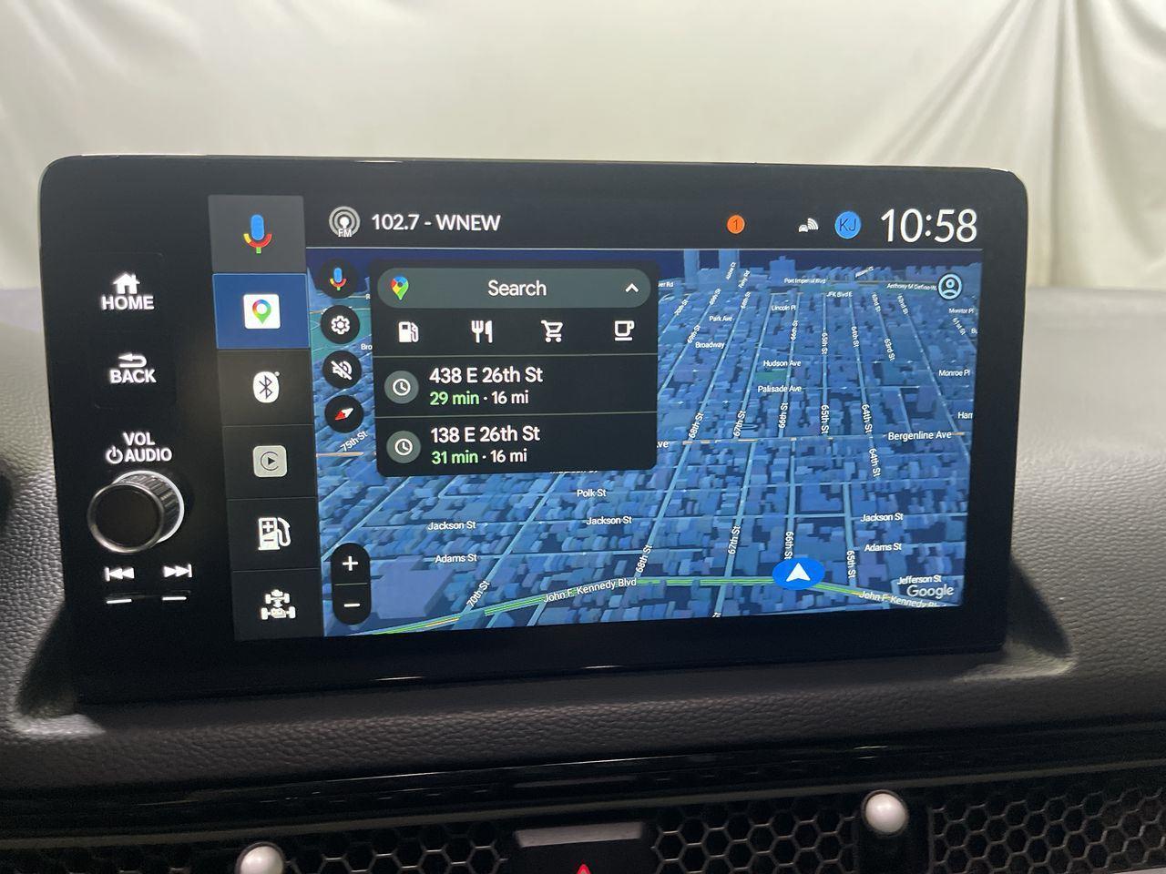 2025 Honda Civic Sedan Hybrid Sport Touring - Crystal Black Pearl exterior view 18