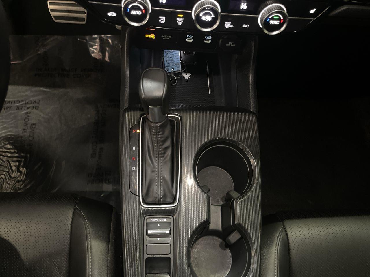 2025 Honda Civic Sedan Hybrid Sport Touring - Crystal Black Pearl exterior view 20