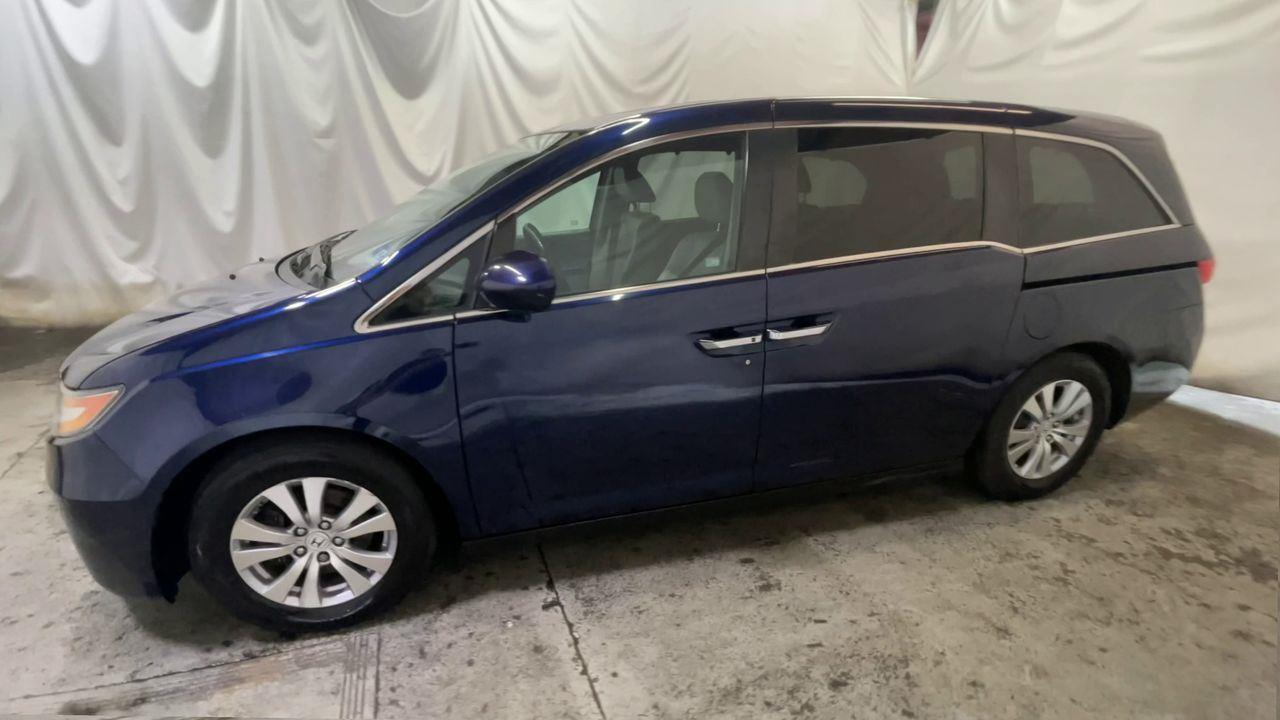 2016 Honda Odyssey EX-L - Obsidian Blue Pearl exterior view 4