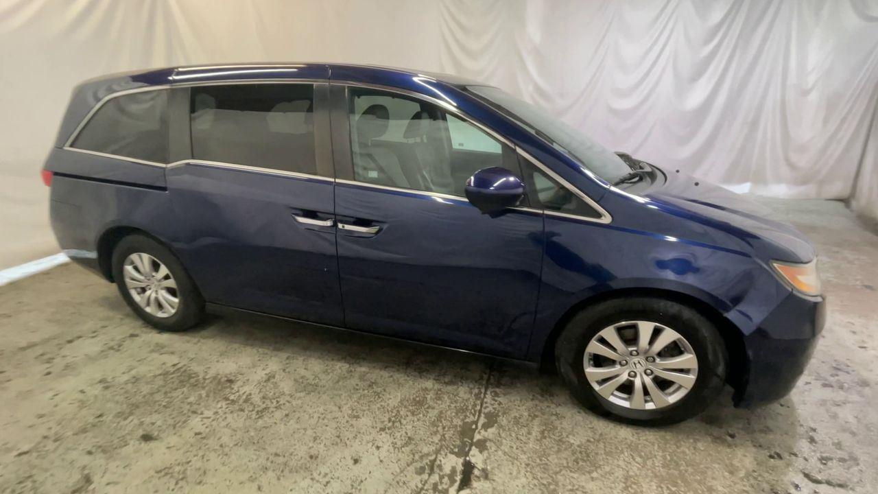 2016 Honda Odyssey EX-L - Obsidian Blue Pearl exterior view 9