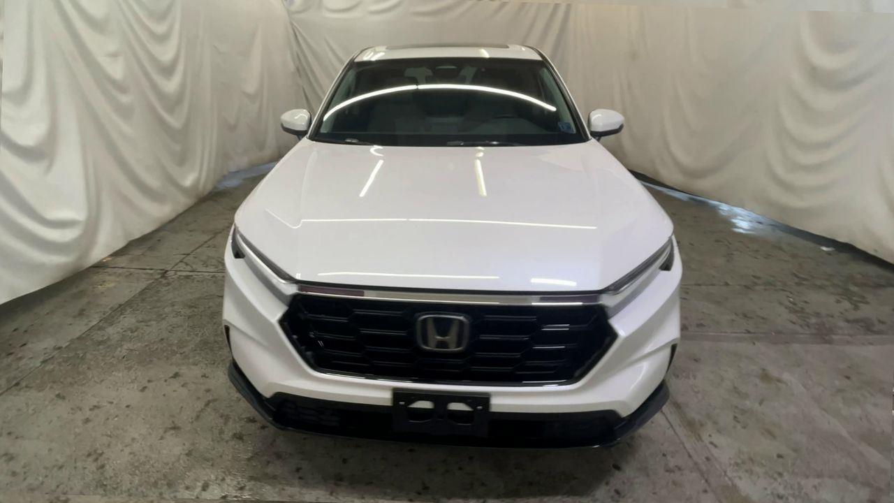 2025 Honda CR-V EX-L - Platinum White Pearl exterior view 3