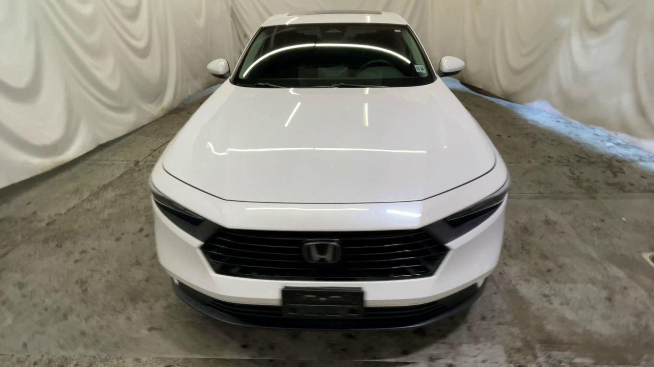 2024 Honda Accord Sedan EX - Platinum White Pearl exterior view 3