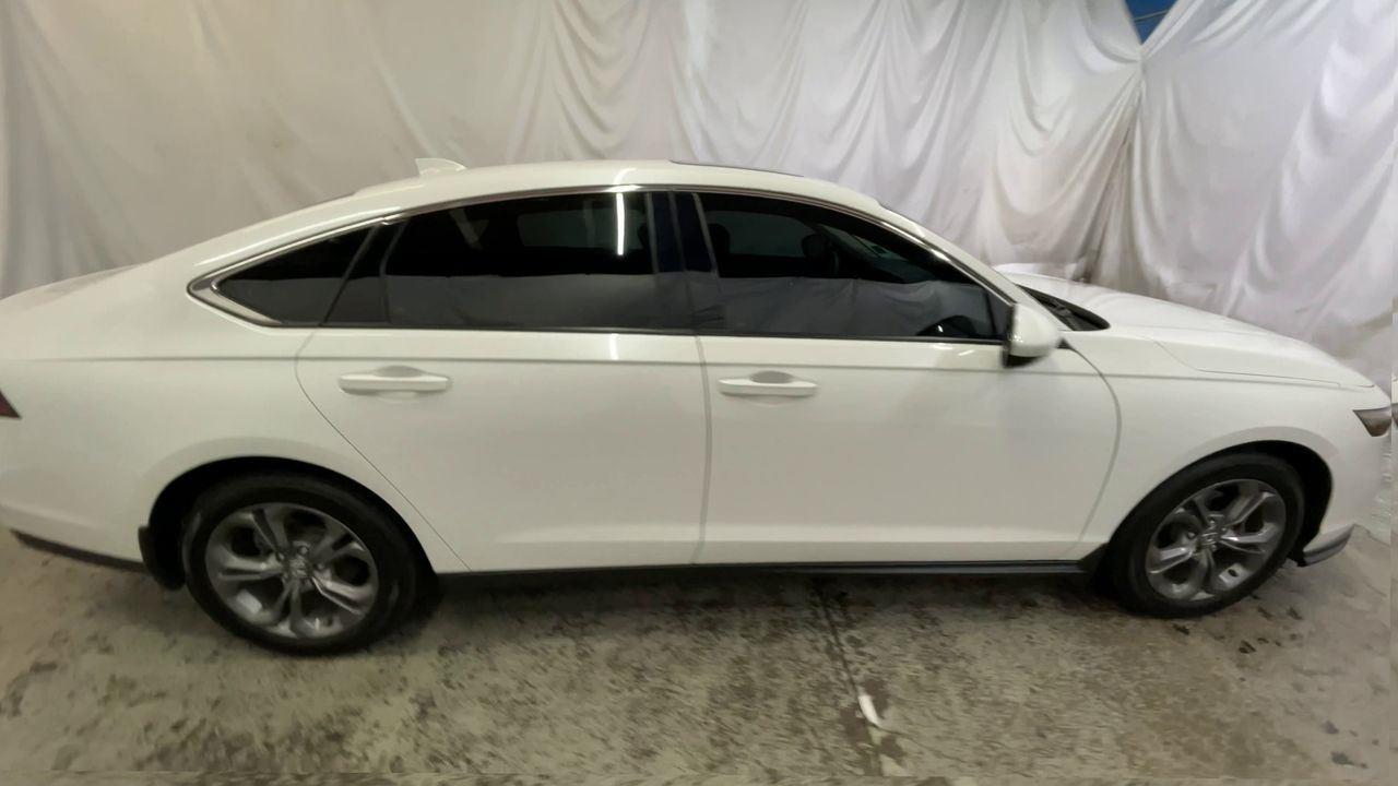 2024 Honda Accord Sedan EX - Platinum White Pearl exterior view 9