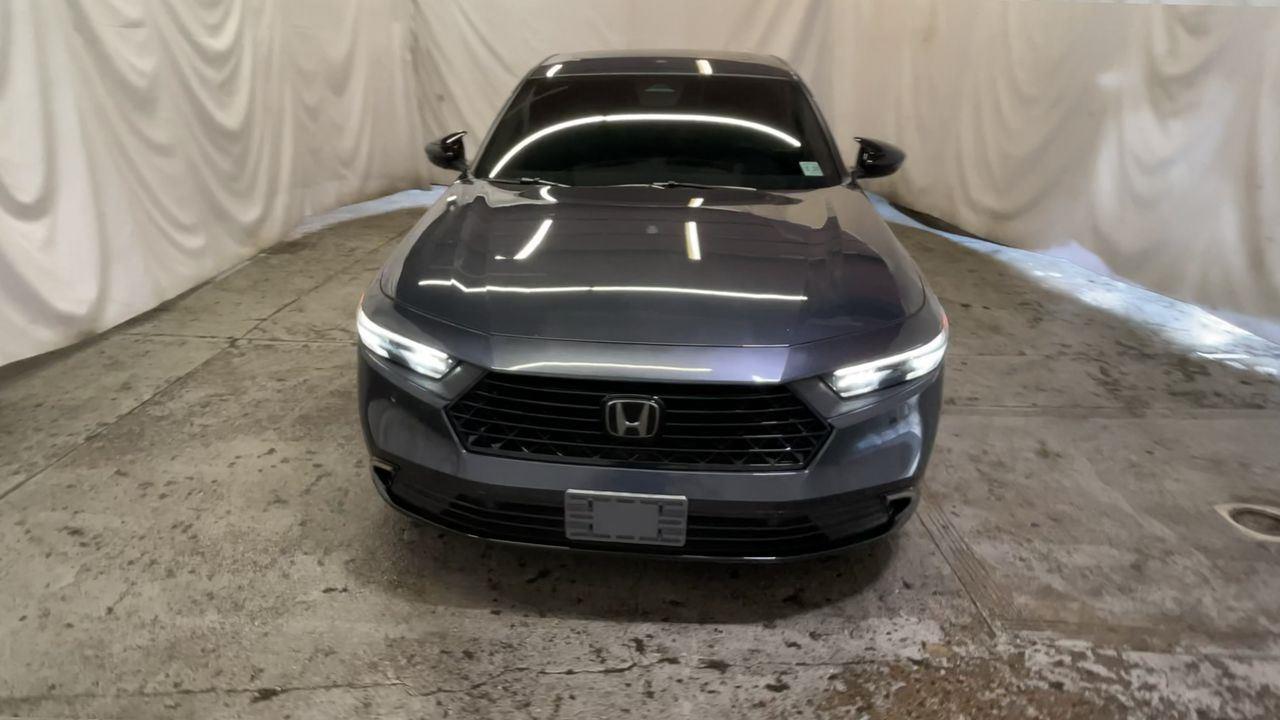 2023 Honda Accord Hybrid EX-L - Meteorite Gray Metallic exterior view 3