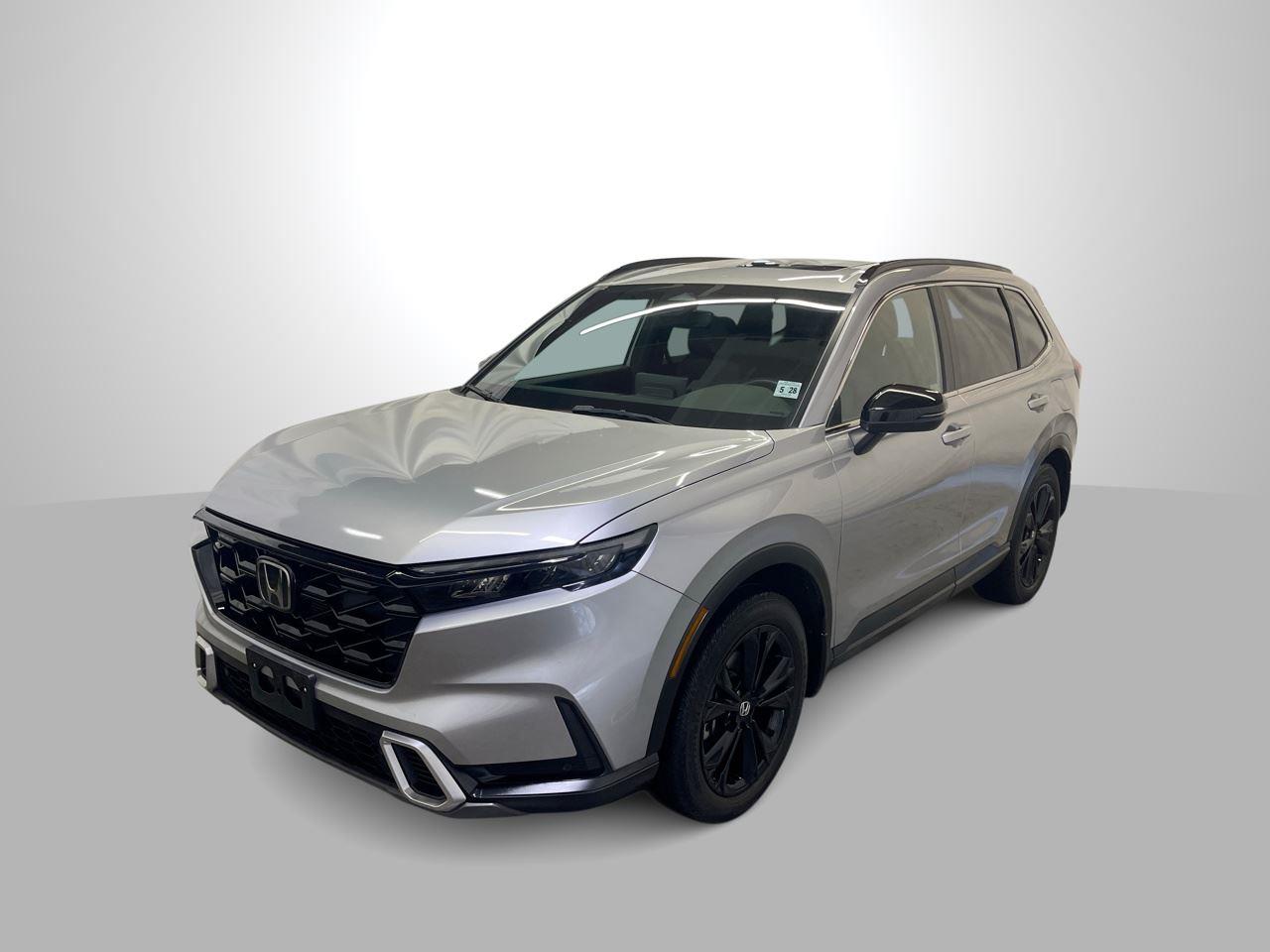 Lunar Silver Metallic 2023 Honda CR-V Hybrid Sport Touring AWD SUV / Crossover All-Wheel Drive Continuously Variable Transmission