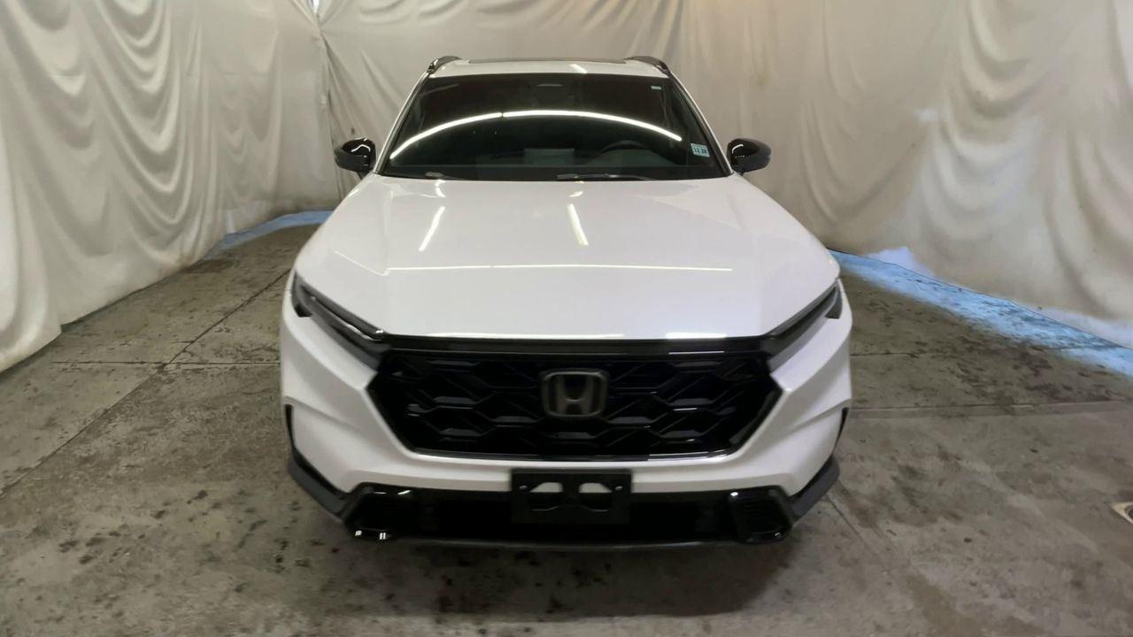 2024 Honda CR-V Hybrid Sport-L - Platinum White Pearl exterior view 3