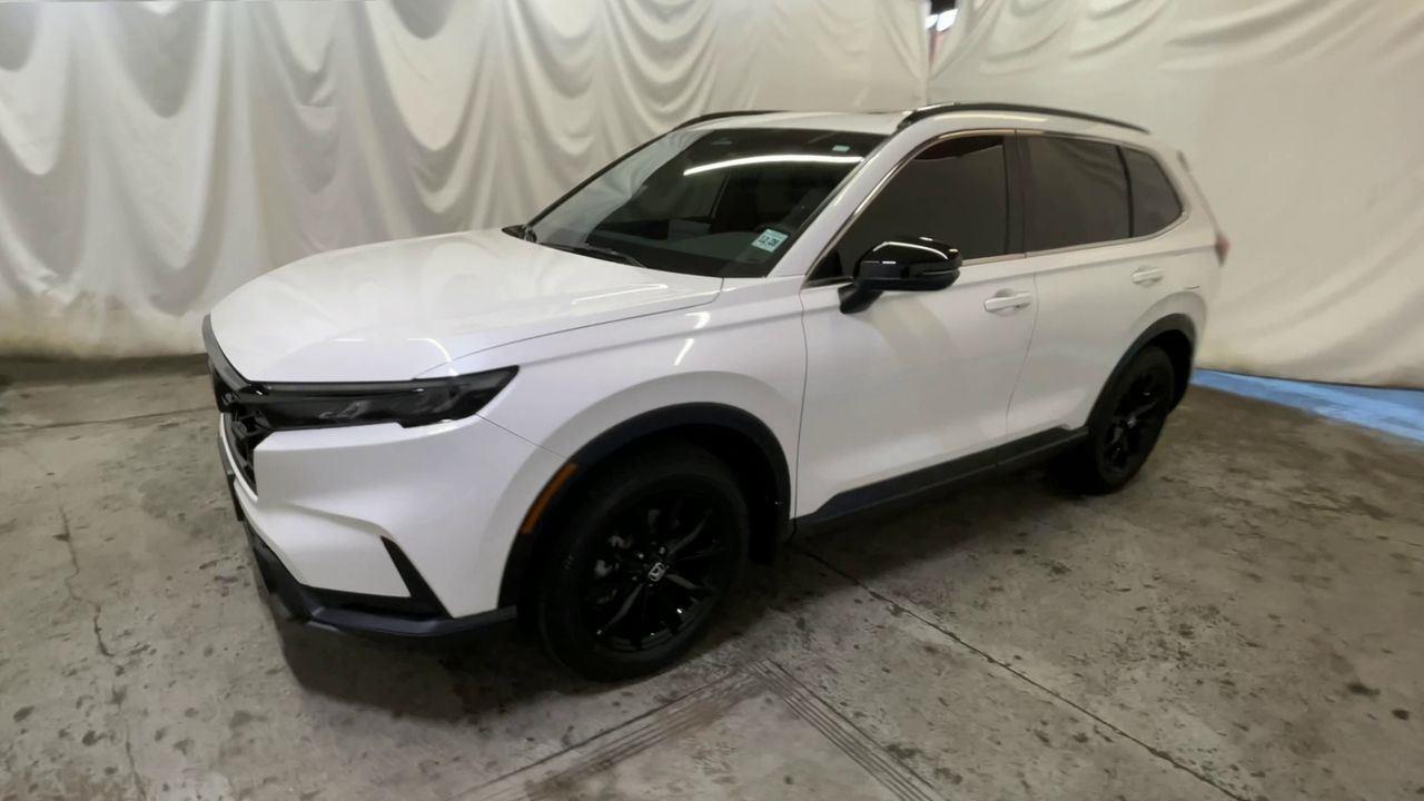 2024 Honda CR-V Hybrid Sport-L - Platinum White Pearl exterior view 4