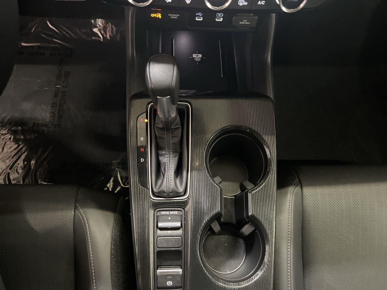 2025 Honda Civic Hatchback Hybrid Sport Touring - Platinum White Pearl exterior view 20