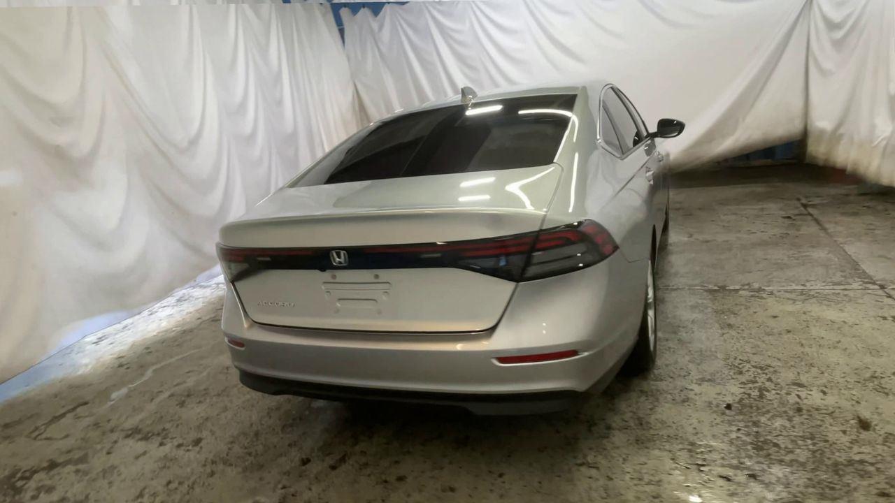2024 Honda Accord Sedan LX - Solar Silver Metallic exterior view 7