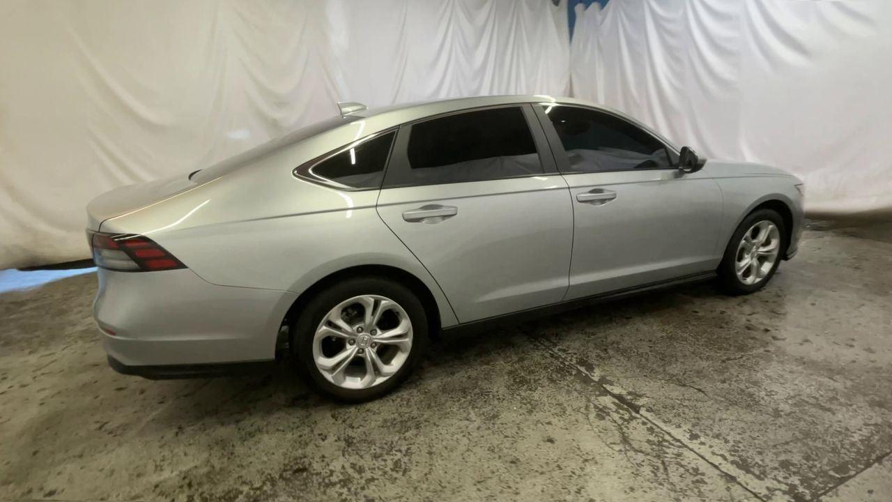 2024 Honda Accord Sedan LX - Solar Silver Metallic exterior view 8