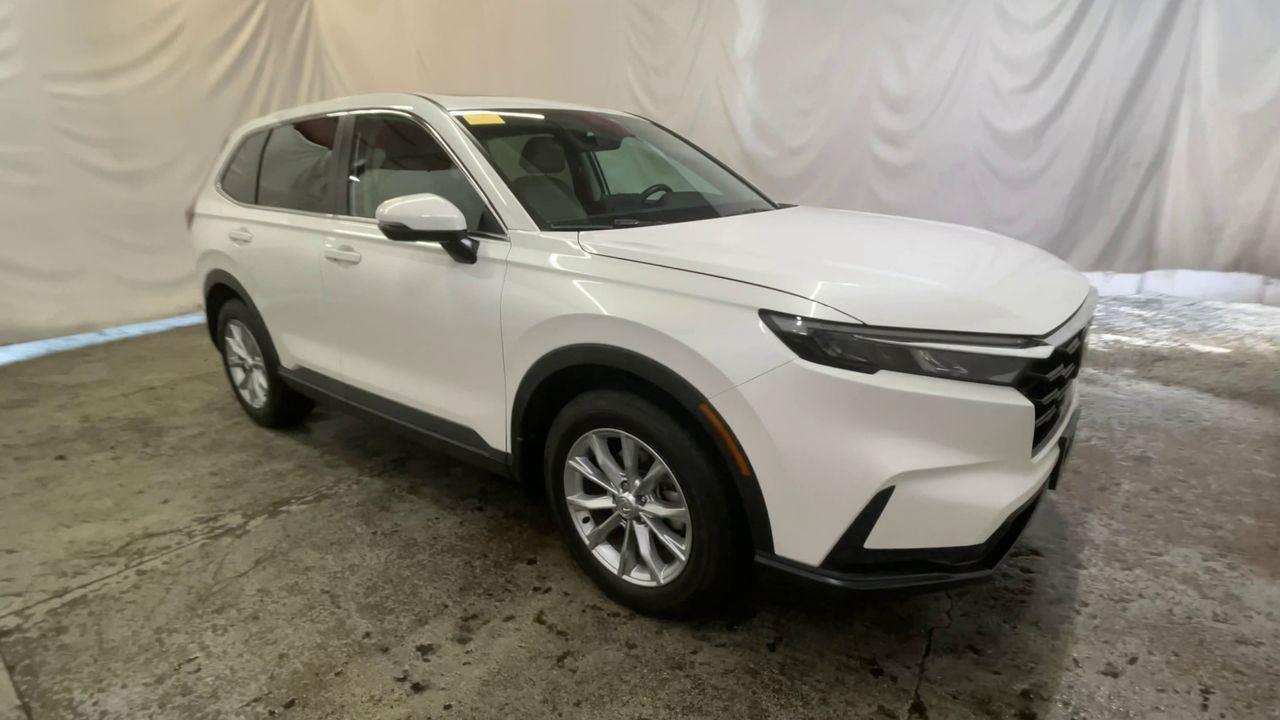2024 Honda CR-V EX-L - Platinum White Pearl exterior view 2