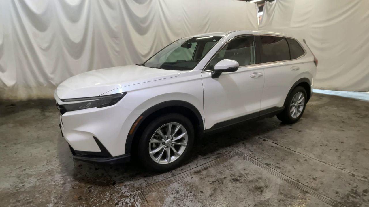 2024 Honda CR-V EX-L - Platinum White Pearl exterior view 4