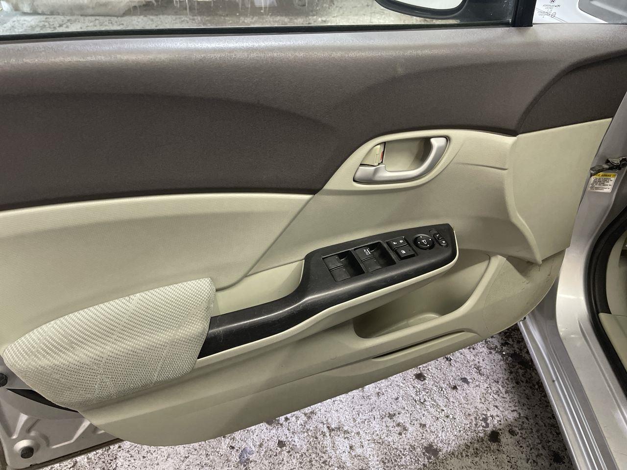 2012 Honda Civic Sdn LX - Alabaster Silver Metallic exterior view 13