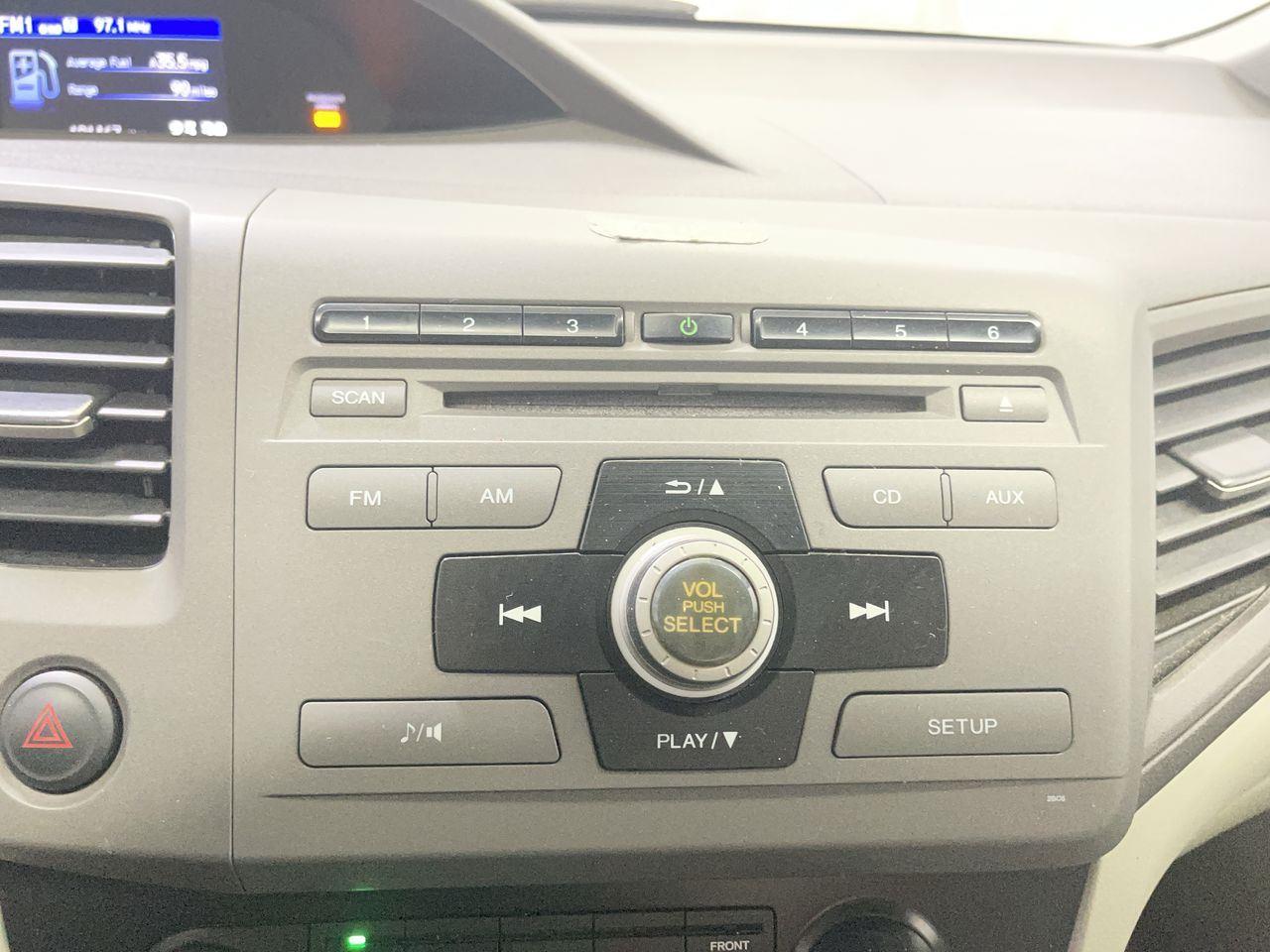 2012 Honda Civic Sdn LX - Alabaster Silver Metallic exterior view 16