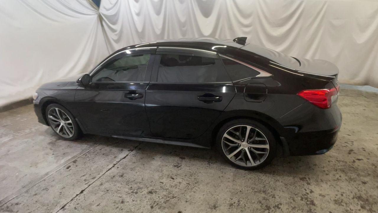 2023 Honda Civic Sedan Touring - Crystal Black Pearl exterior view 6