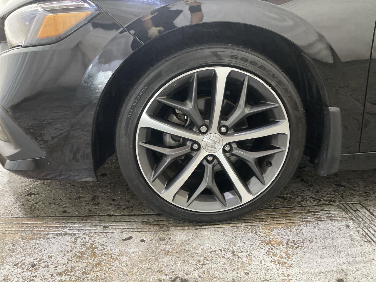 2023 Honda Civic Sedan Touring - Crystal Black Pearl exterior view 10