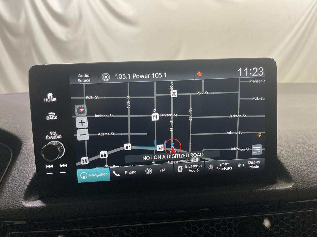 2023 Honda Civic Sedan Touring - Crystal Black Pearl exterior view 18