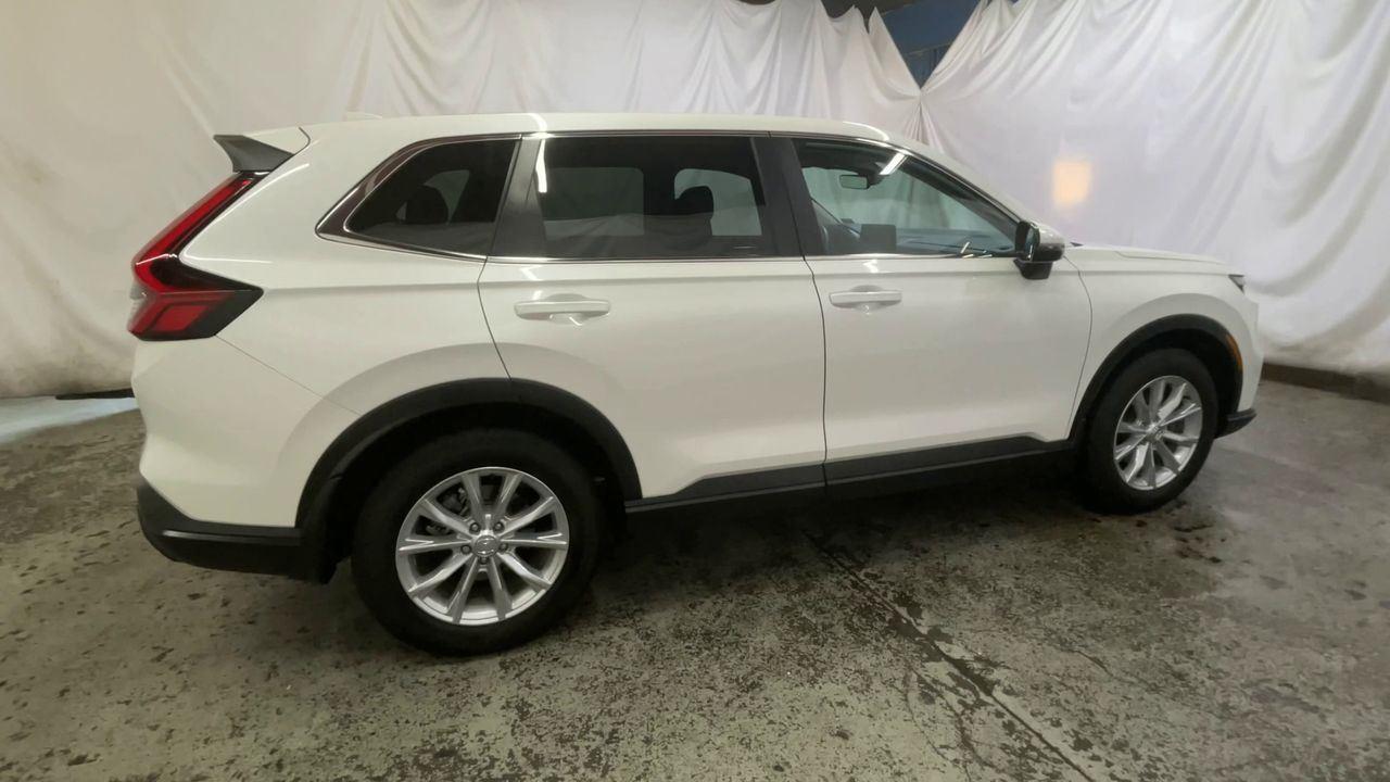 2025 Honda CR-V EX-L - Platinum White Pearl exterior view 8