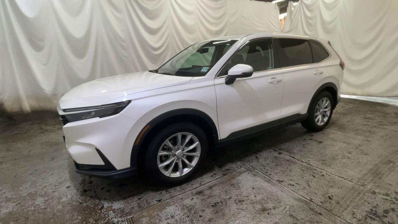 2025 Honda CR-V EX-L - Platinum White Pearl exterior view 4