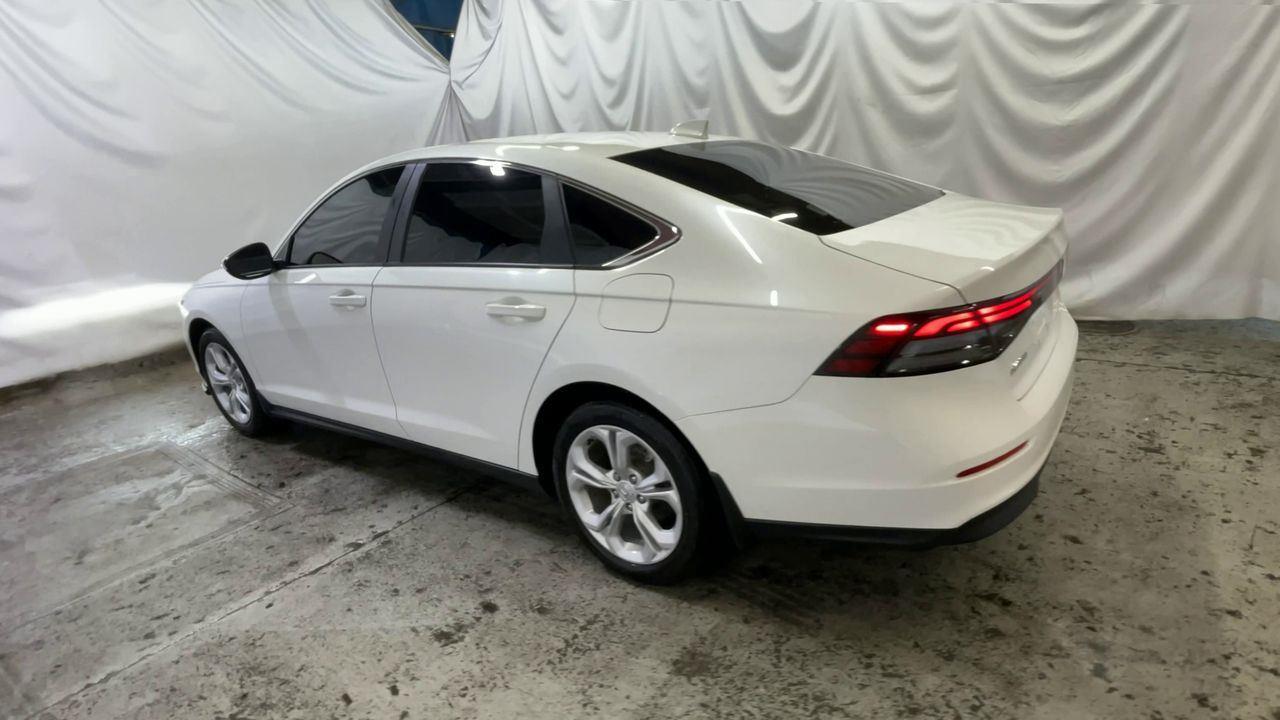 2025 Honda Accord Sedan LX - Platinum White Pearl exterior view 6