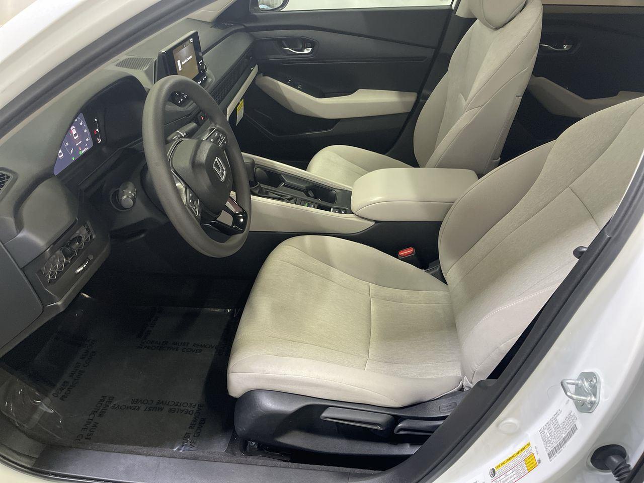 2025 Honda Accord Sedan LX - Platinum White Pearl exterior view 11