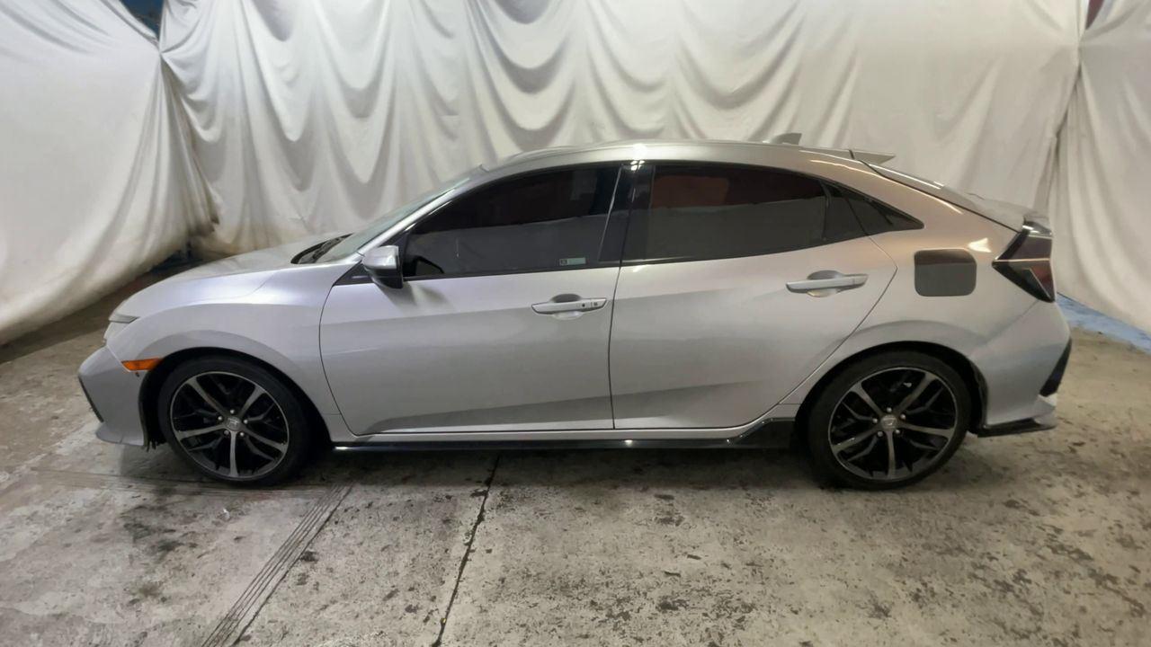2021 Honda Civic Hatchback Sport - Lunar Silver Metallic exterior view 5