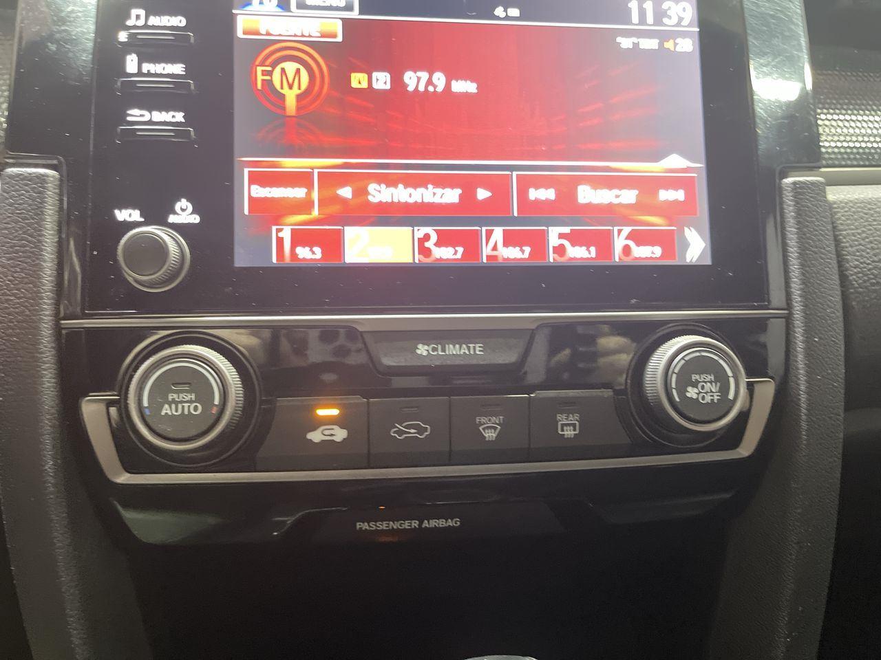 2021 Honda Civic Hatchback Sport - Lunar Silver Metallic exterior view 18