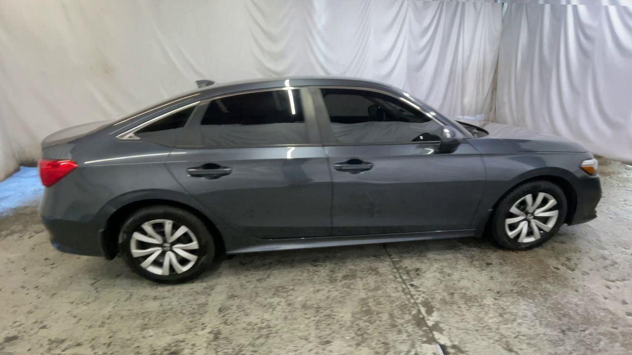 2023 Honda Civic Sedan LX - Meteorite Gray Metallic exterior view 9