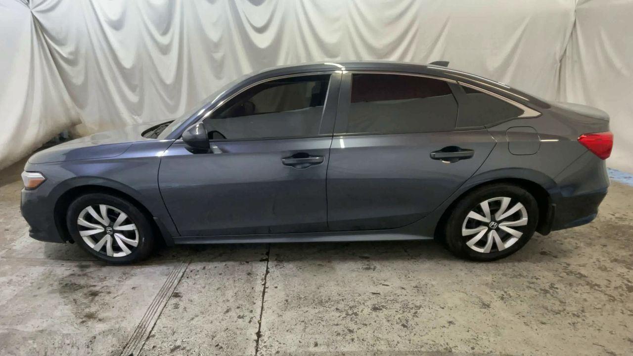 2023 Honda Civic Sedan LX - Meteorite Gray Metallic exterior view 5
