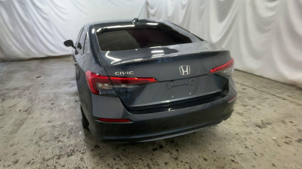 2023 Honda Civic Sedan LX - Meteorite Gray Metallic exterior view 7
