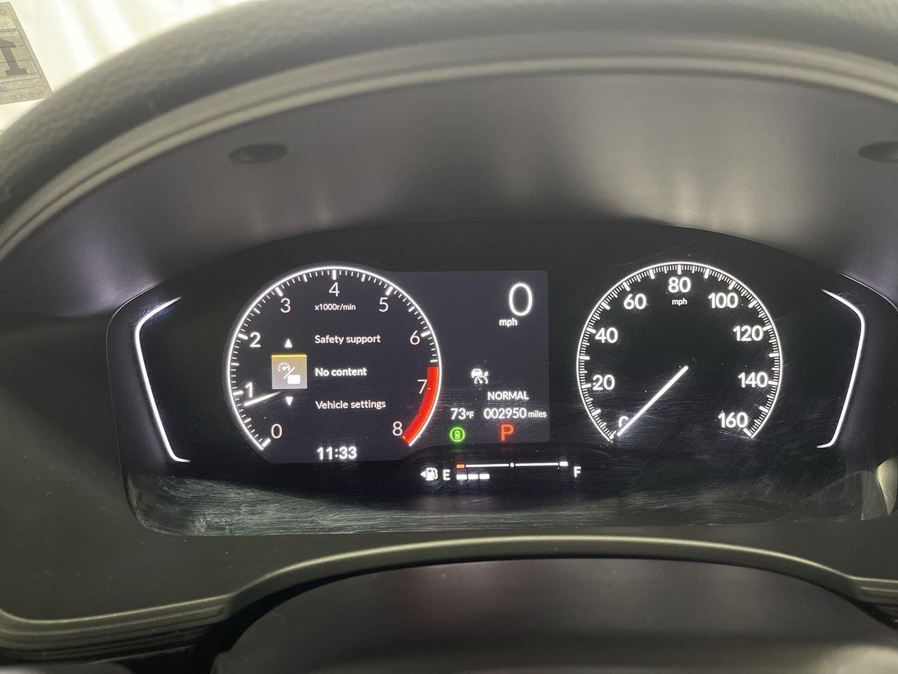 2025 Honda Civic Hatchback Sport - Platinum White Pearl exterior view 15