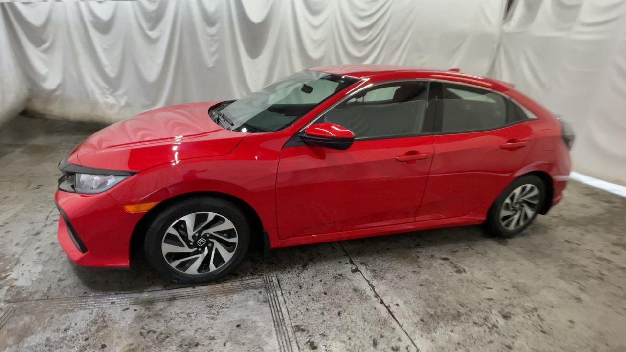 2017 Honda Civic Hatchback LX - White Orchid Pearl exterior view 4