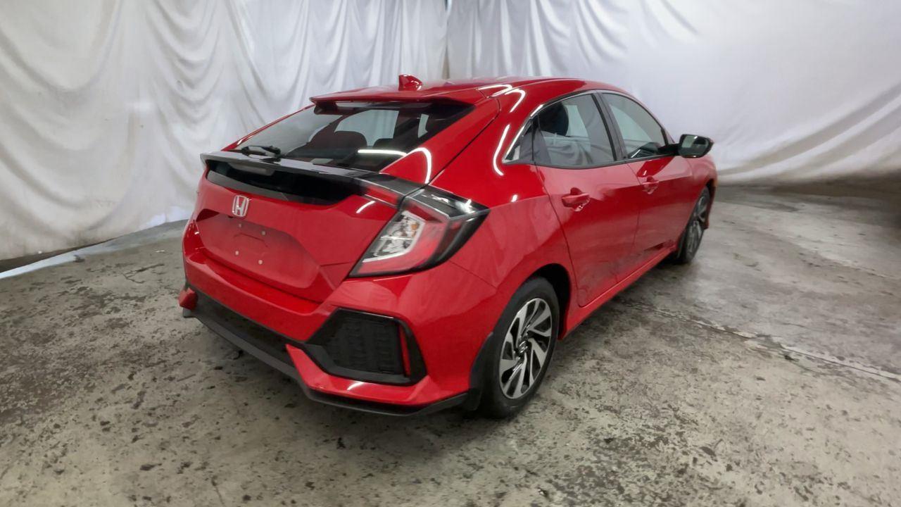 2017 Honda Civic Hatchback LX - White Orchid Pearl exterior view 8