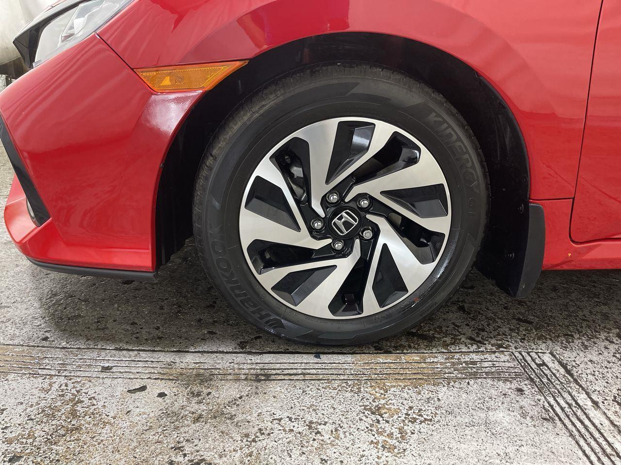 2017 Honda Civic Hatchback LX - White Orchid Pearl exterior view 10