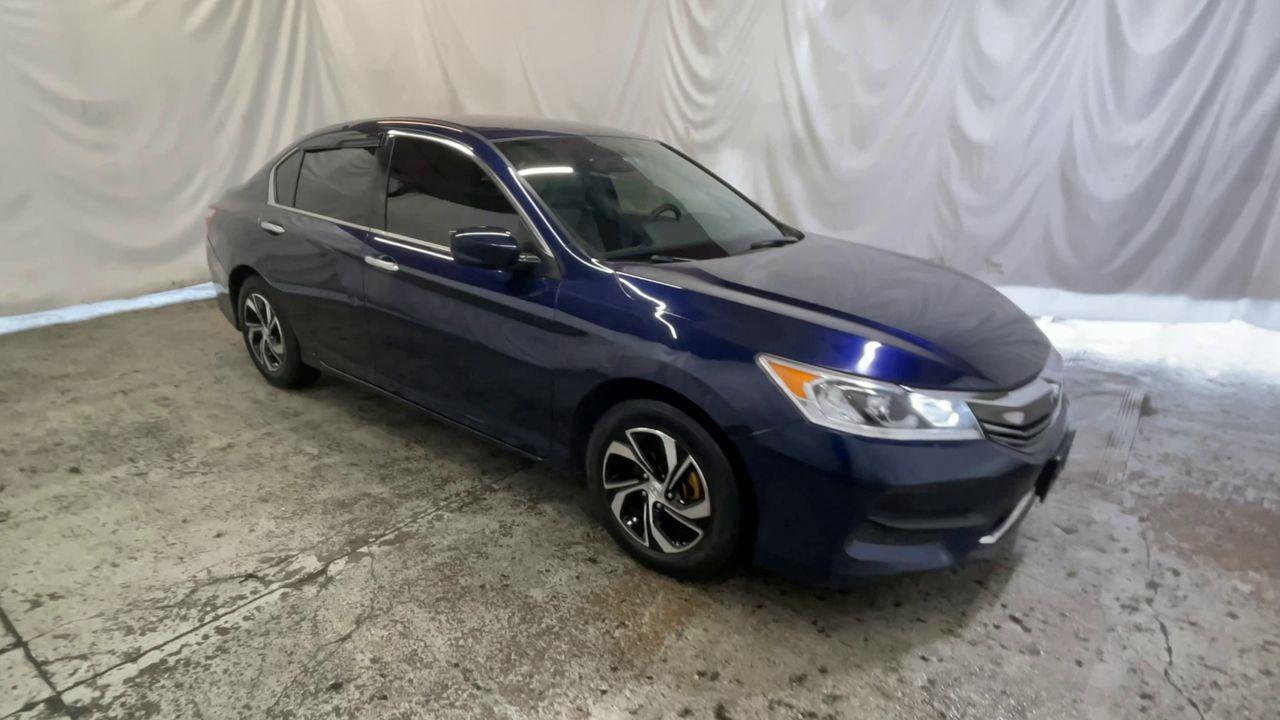 2017 Honda Accord Sedan LX - Obsidian Blue Pearl exterior view 2