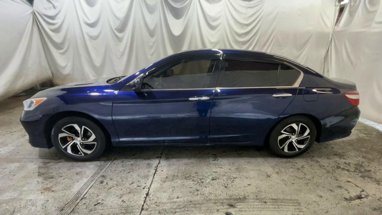 2017 Honda Accord Sedan LX - Obsidian Blue Pearl exterior view 5