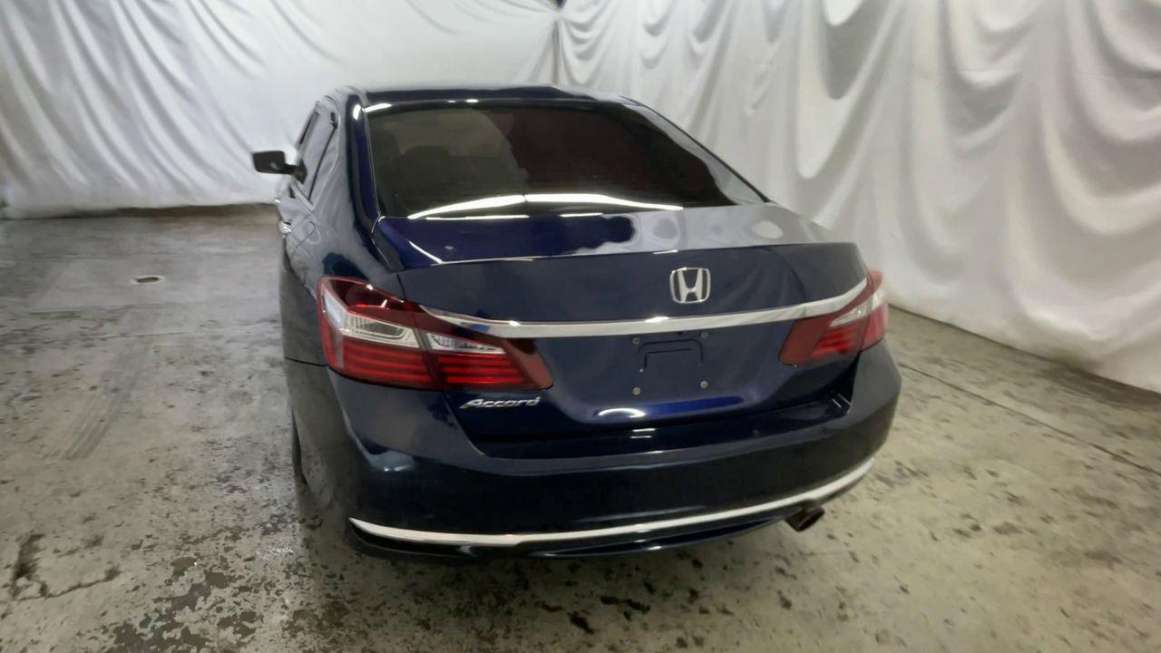 2017 Honda Accord Sedan LX - Obsidian Blue Pearl exterior view 7