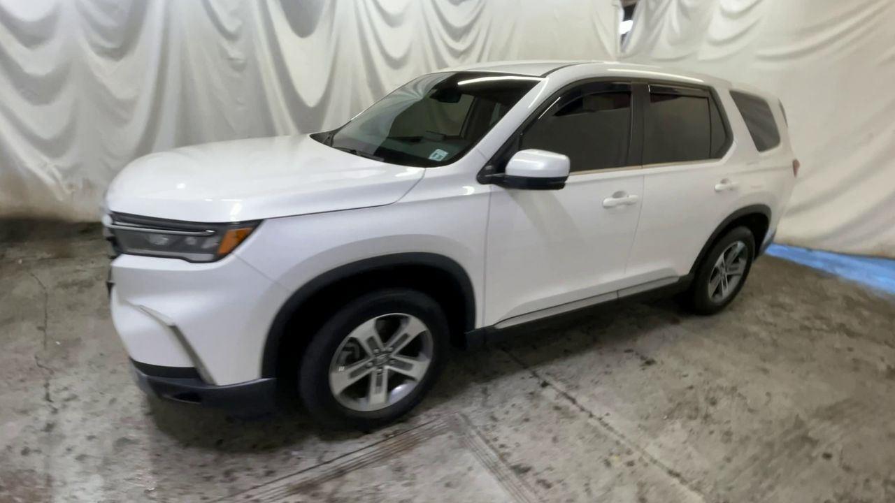 2025 Honda Pilot EX-L - WHITE exterior view 4