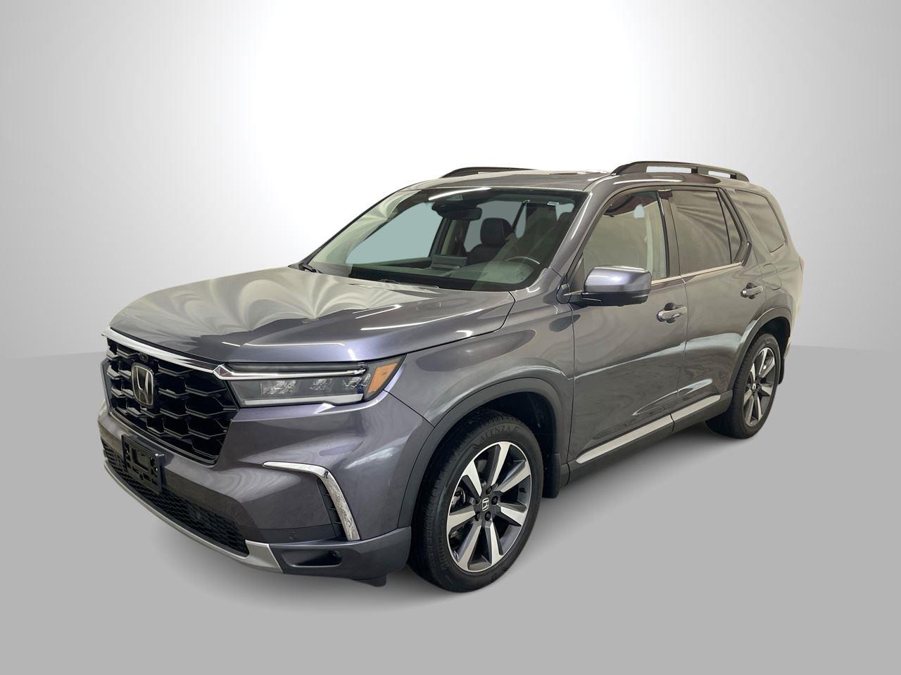 2025 Honda Pilot Elite - Modern Steel Metallic exterior view 1