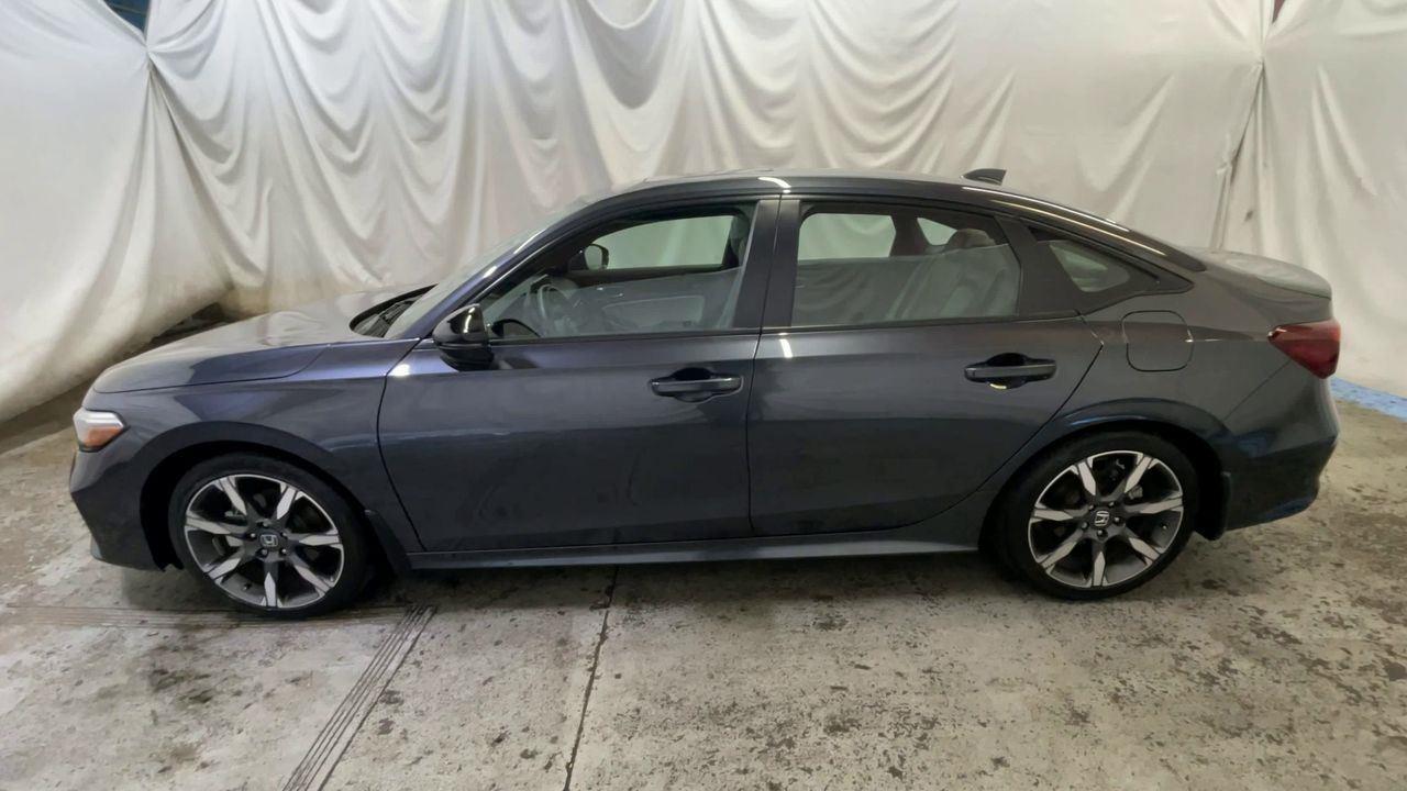 2025 Honda Civic Sedan Hybrid Sport Touring - Urban Gray Pearl exterior view 5