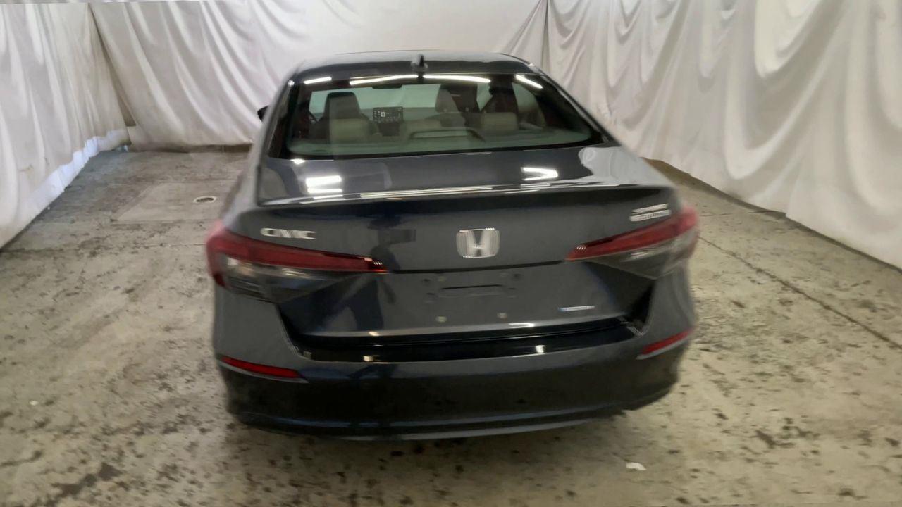 2025 Honda Civic Sedan Hybrid Sport Touring - Urban Gray Pearl exterior view 7