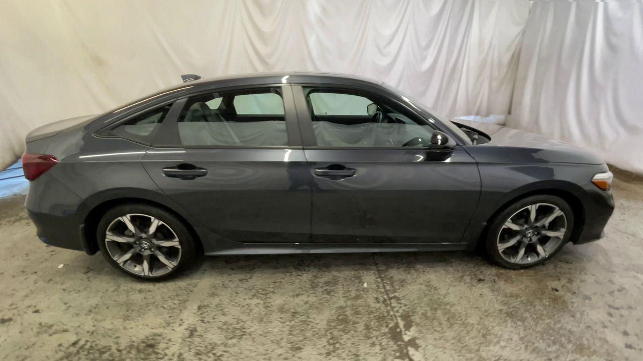 2025 Honda Civic Sedan Hybrid Sport Touring - Urban Gray Pearl exterior view 9