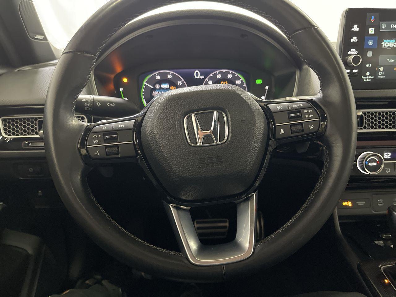 2025 Honda Civic Sedan Hybrid Sport Touring - Urban Gray Pearl exterior view 14