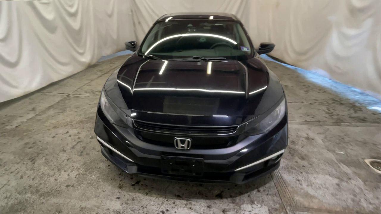 2019 Honda Civic Sedan EX - Crystal Black Pearl exterior view 3