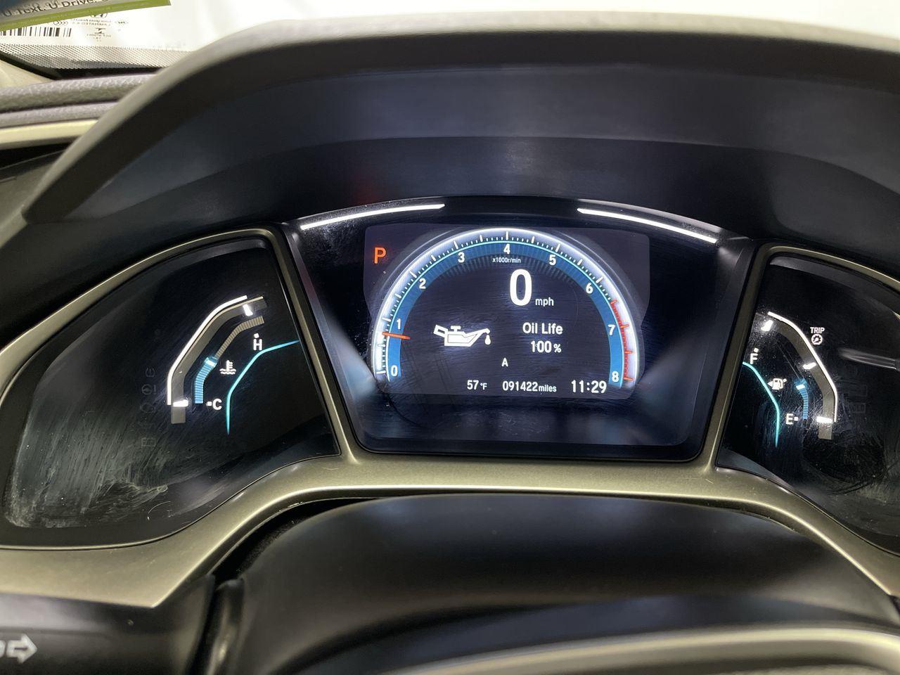 2019 Honda Civic Sedan EX - Crystal Black Pearl exterior view 15