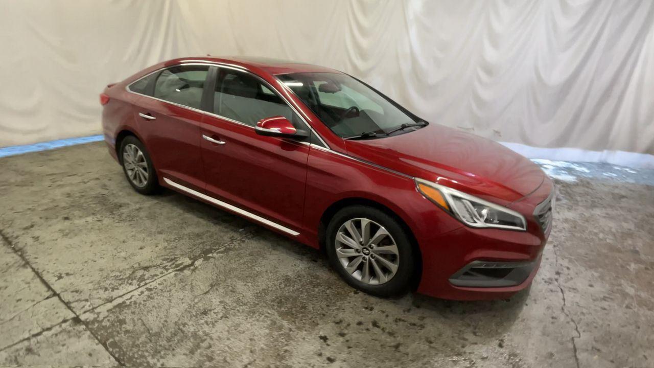 2016 Hyundai Sonata 2.4L Sport - Venetian Red exterior view 2